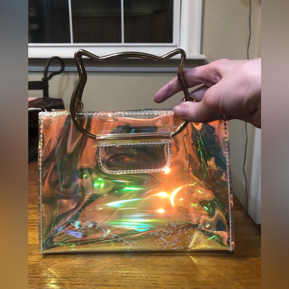 NWOT Convertible Cat Holo Crossbody Bag